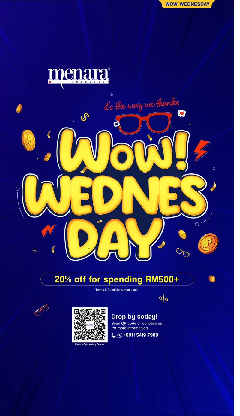 Wow Wednesday — 20% off promo